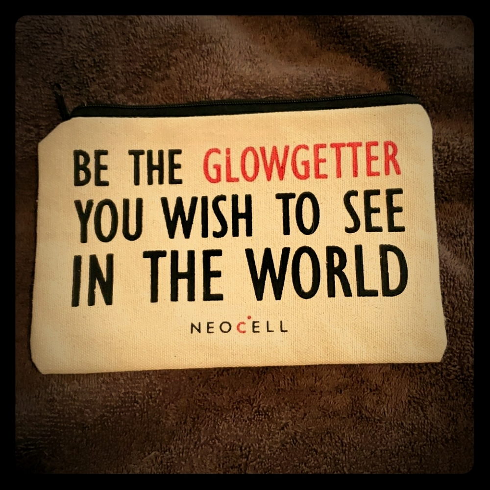 Glowgetter Zippered Makeup / Cosmetic Bag